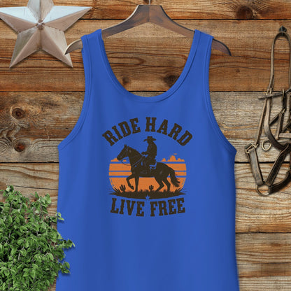 Ride Hard Live Free Tank Top