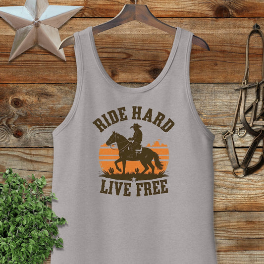 Ride Hard Live Free Tank Top