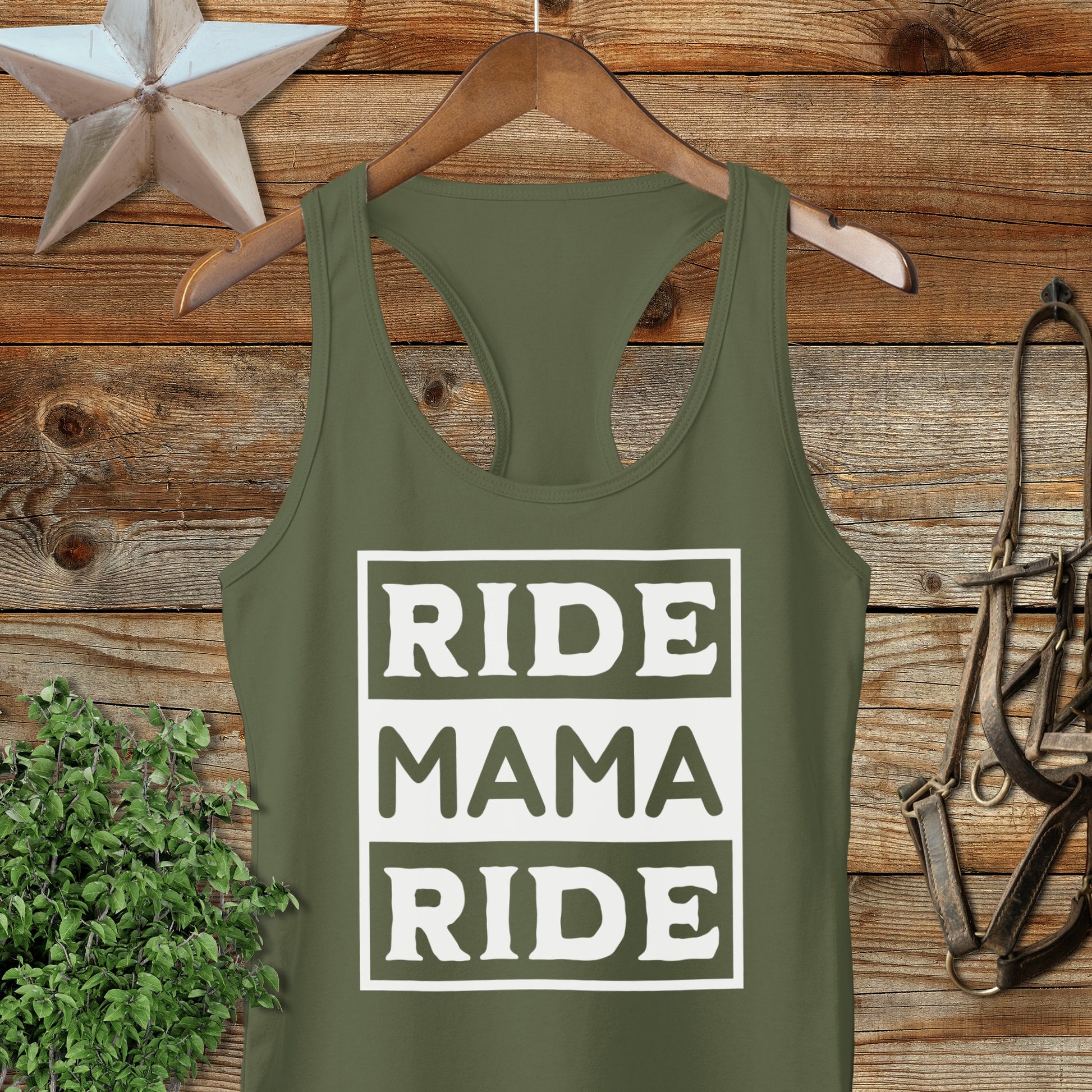 Ride Mama Ride Racerback Tank