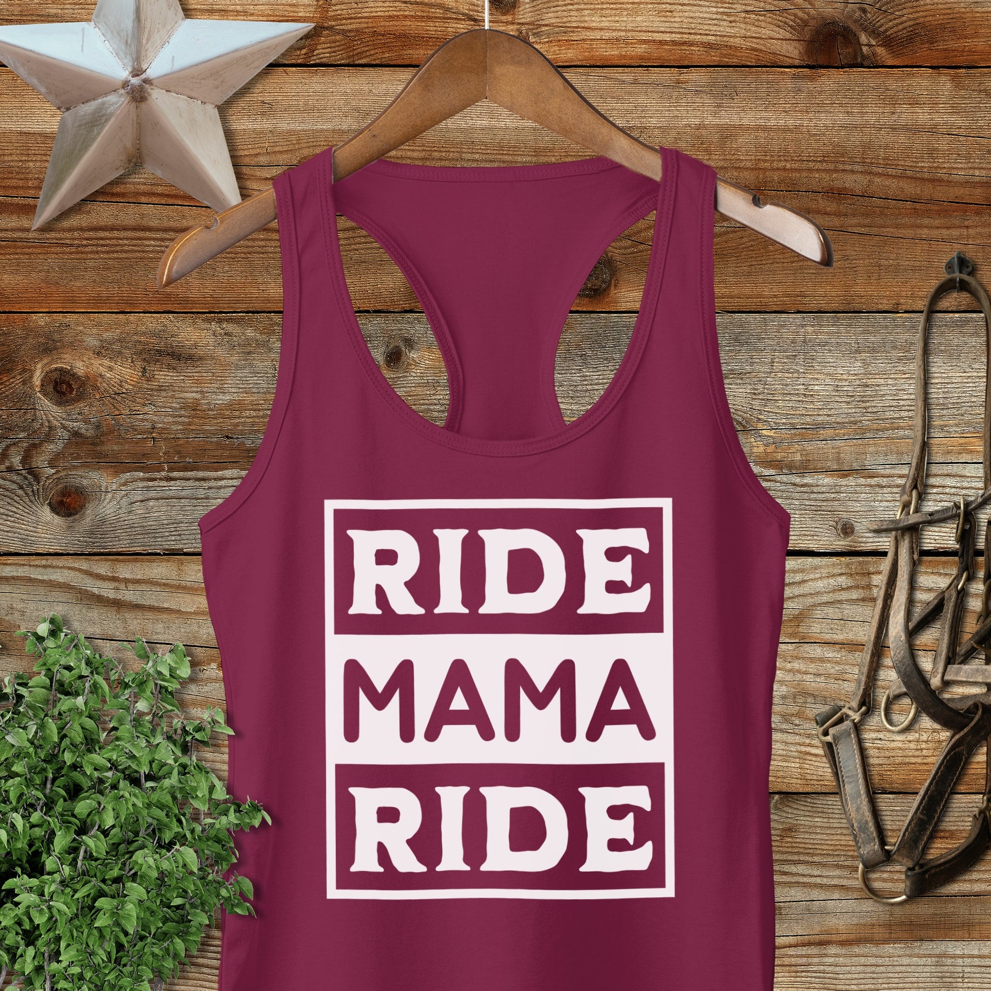 Ride Mama Ride Racerback Tank