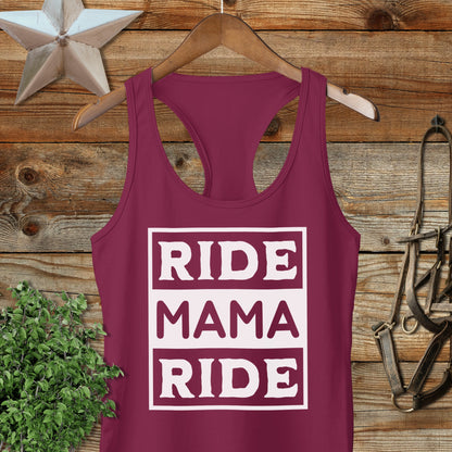 Ride Mama Ride Racerback Tank