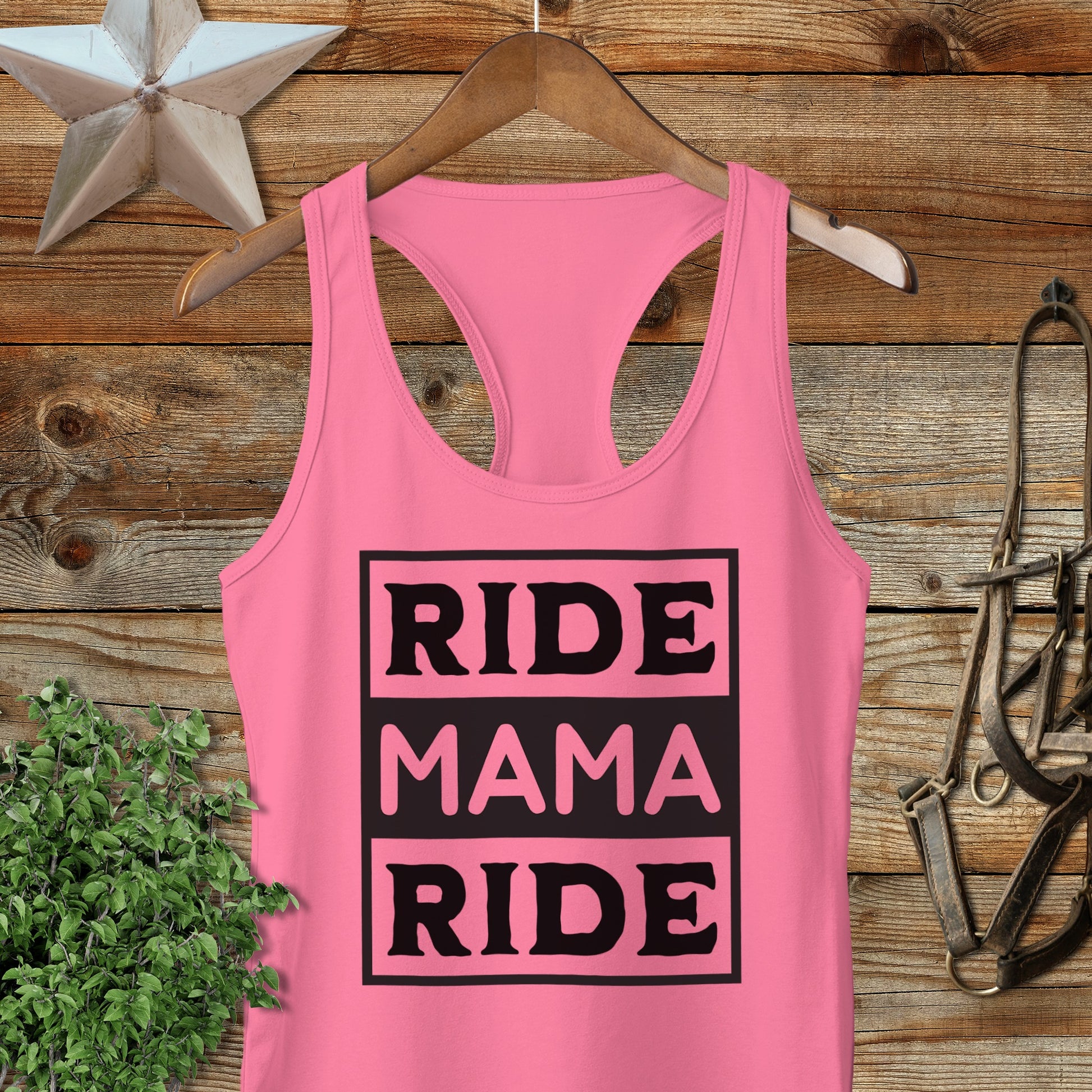 Ride Mama Ride Racerback Tank