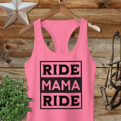 Ride Mama Ride Racerback Tank