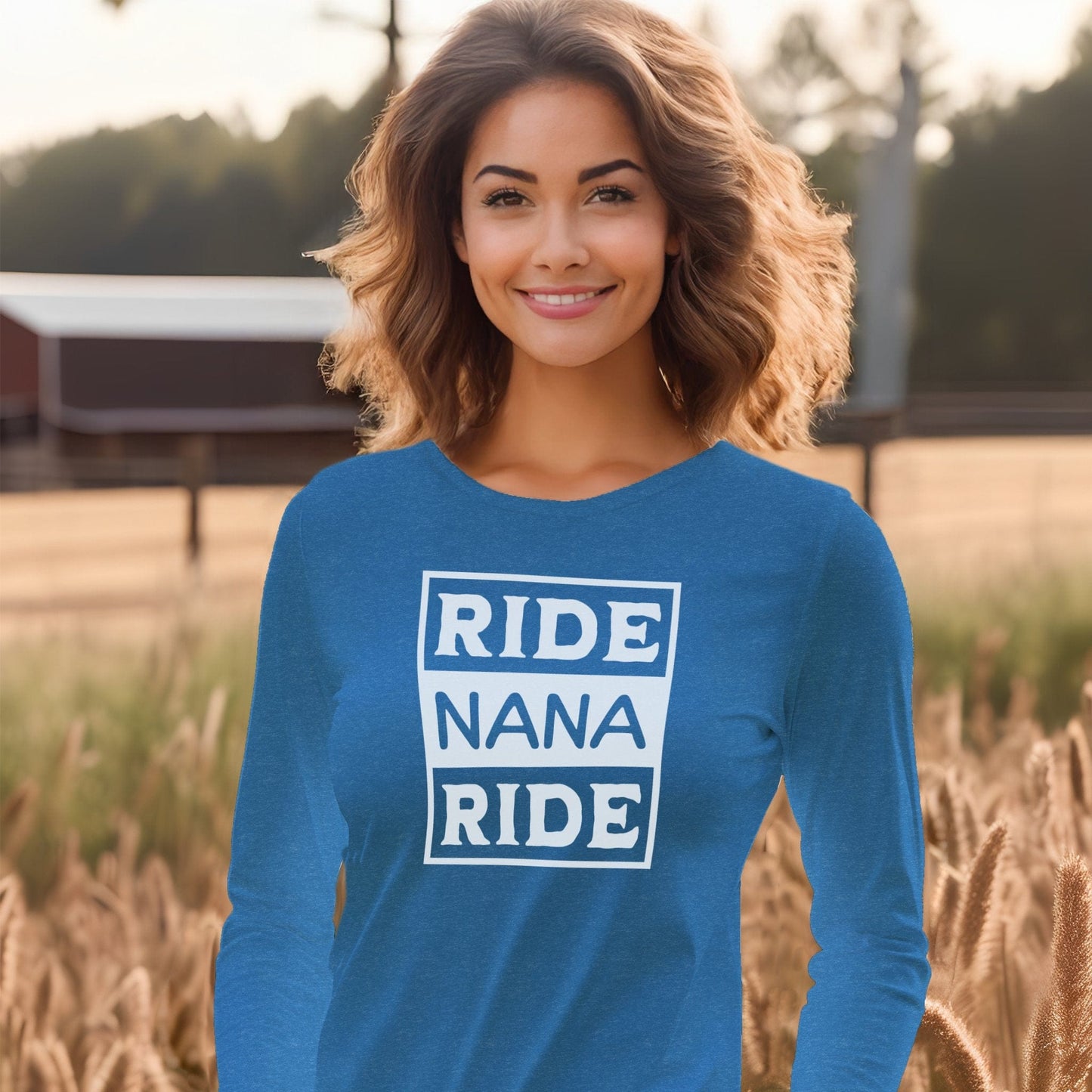 Ride Nana Ride Long Sleeve Tee