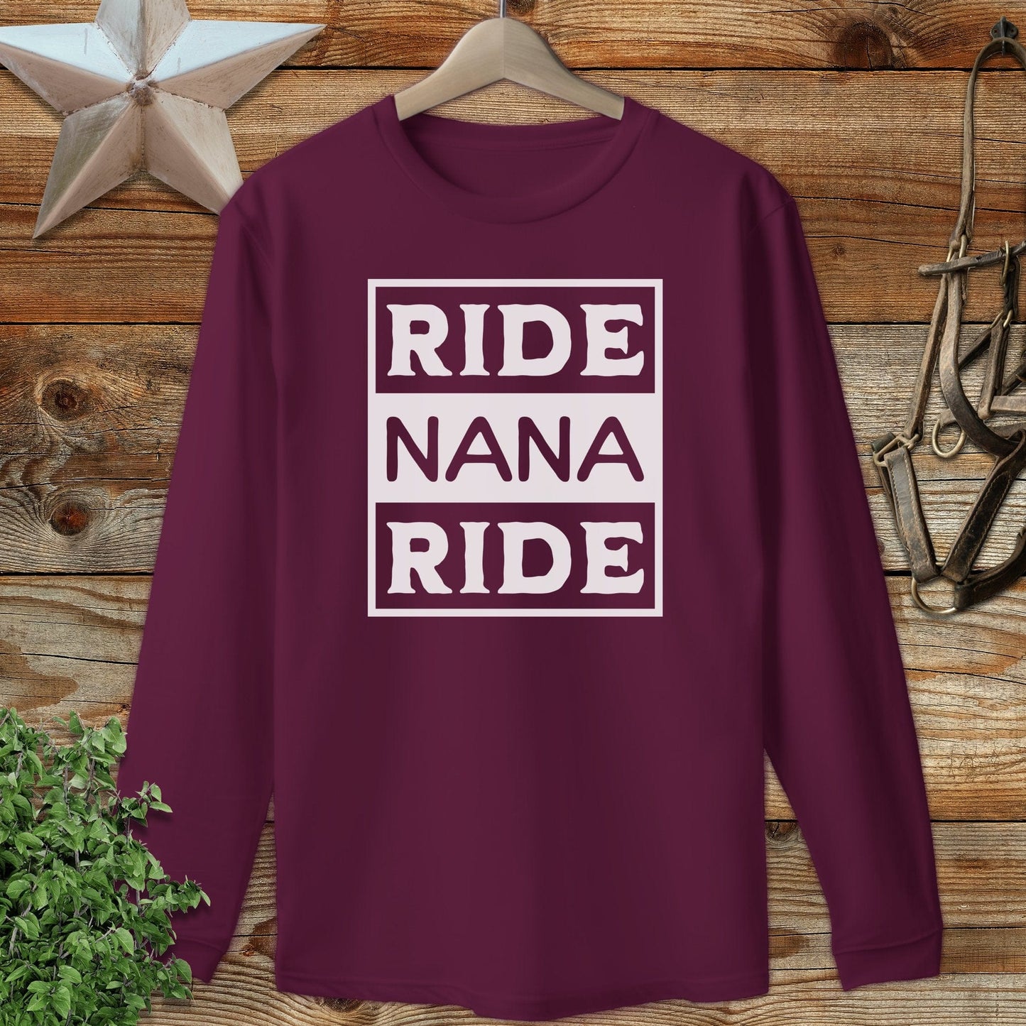 Ride Nana Ride Long Sleeve Tee