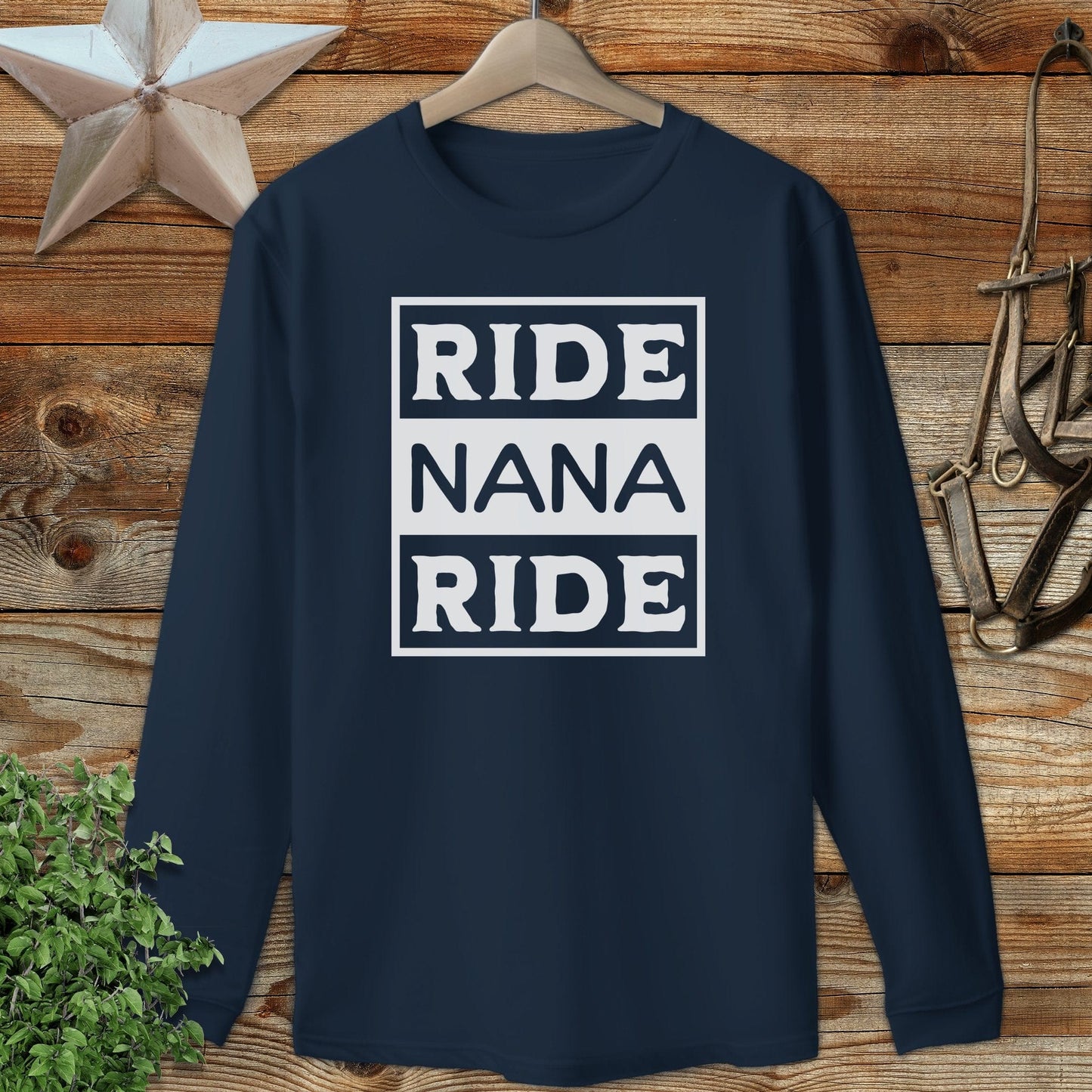 Ride Nana Ride Long Sleeve Tee