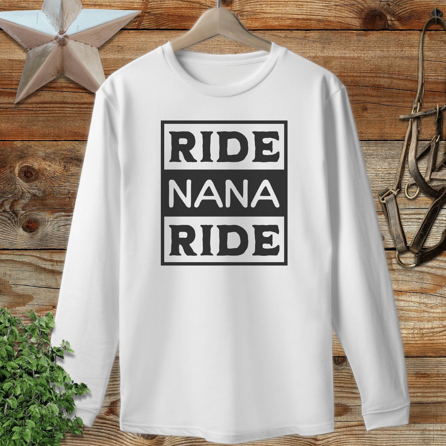 Ride Nana Ride Long Sleeve Tee