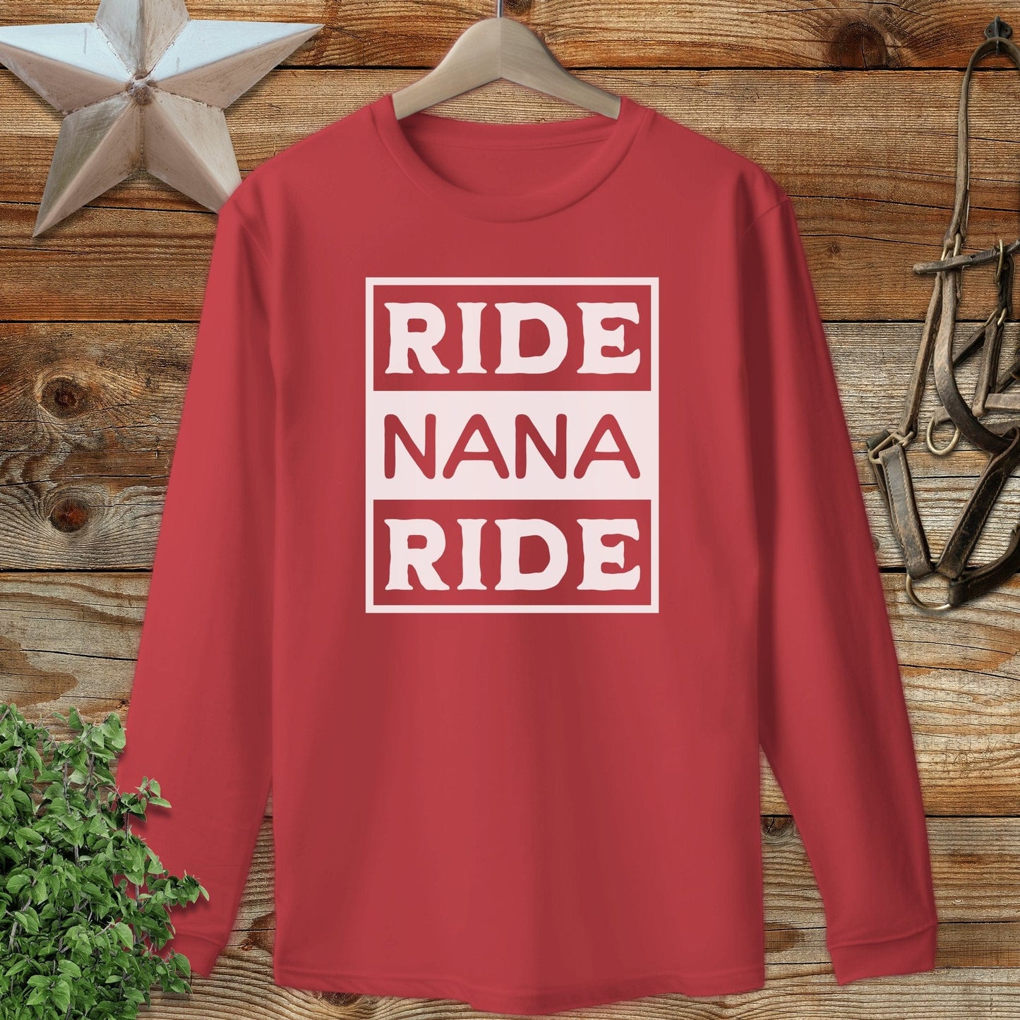 Ride Nana Ride Long Sleeve Tee