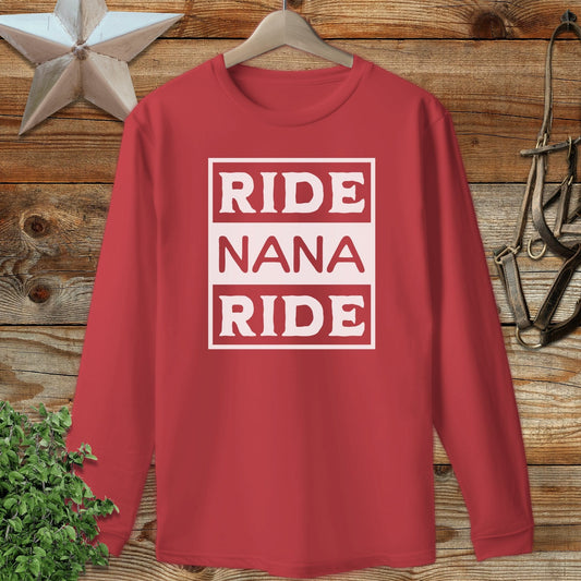 Ride Nana Ride Long Sleeve Tee