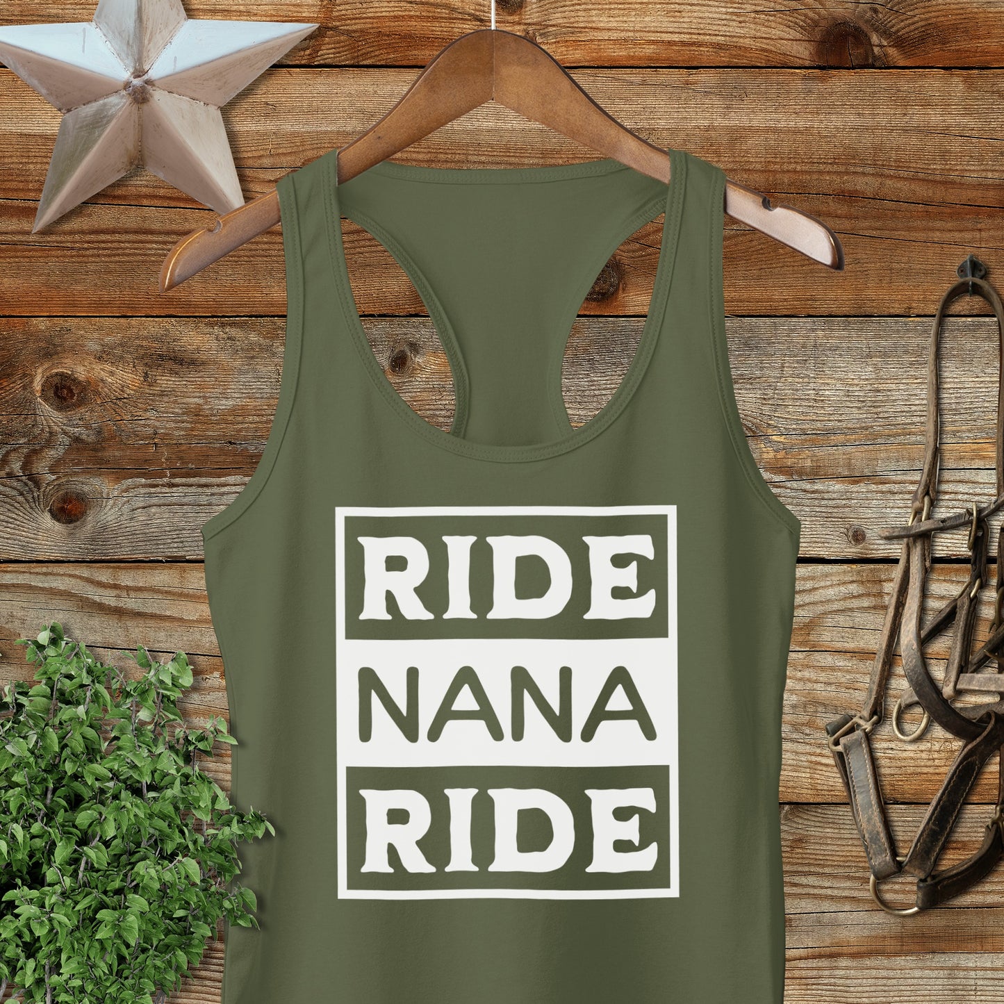 Ride Nana Ride Racerback Tank