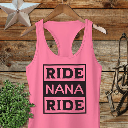 Ride Nana Ride Racerback Tank