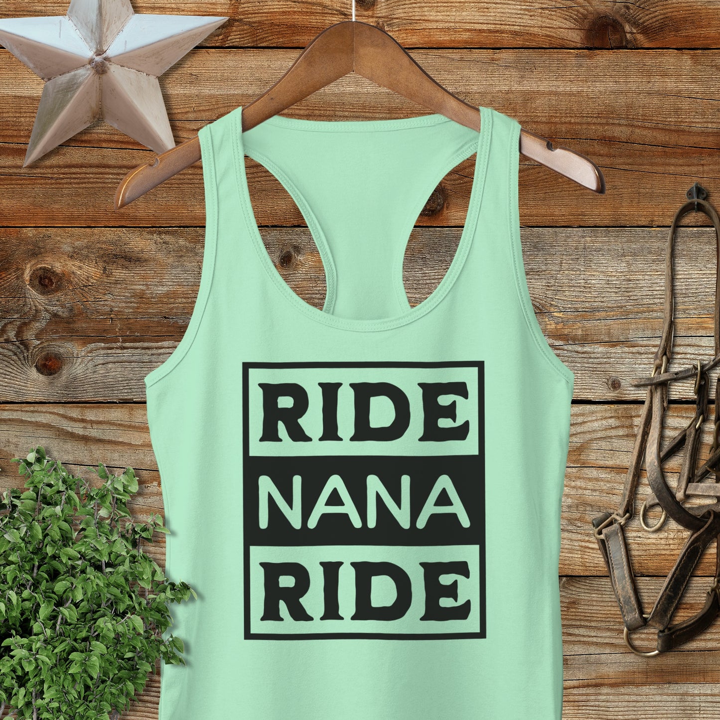 Ride Nana Ride Racerback Tank