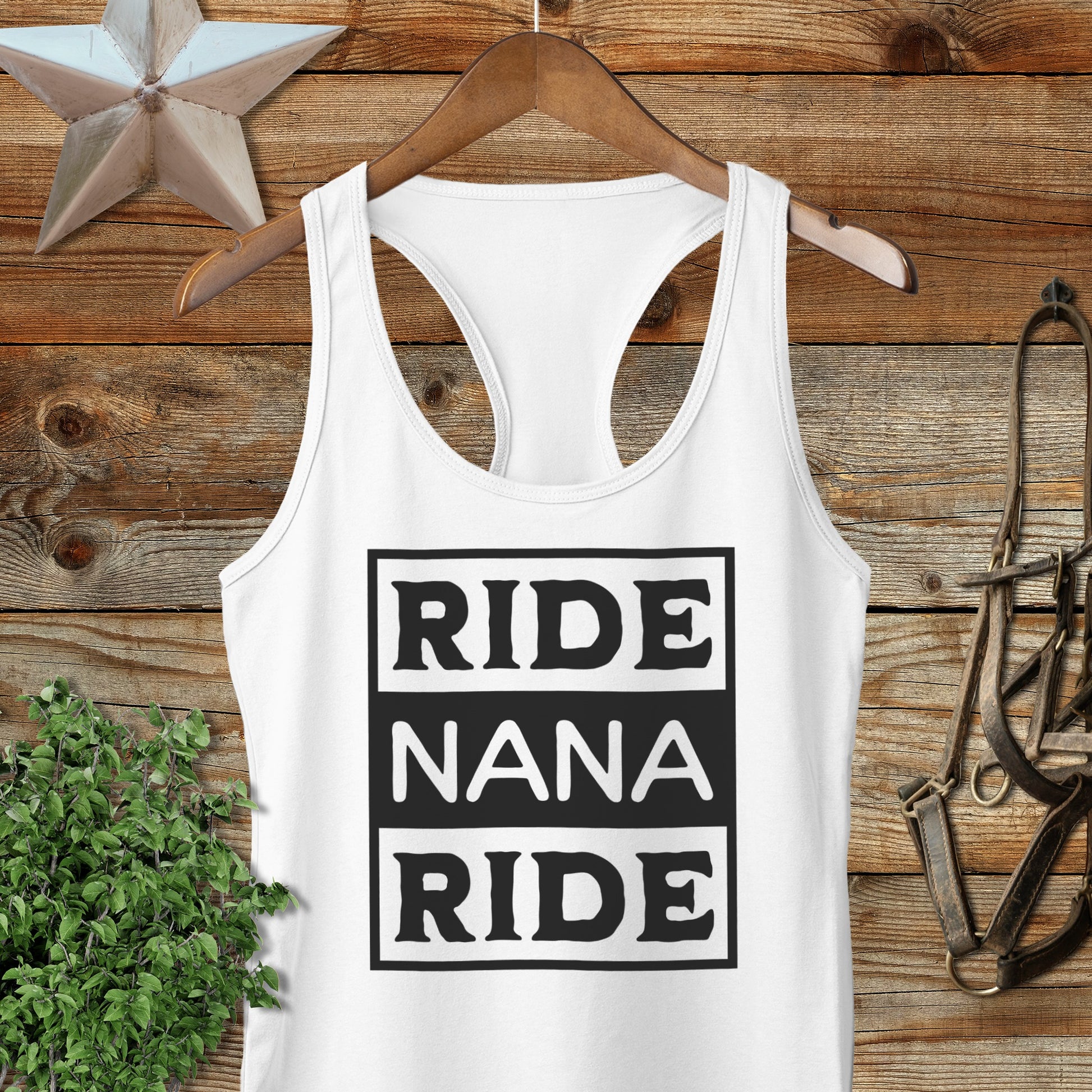 Ride Nana Ride Racerback Tank