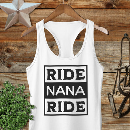 Ride Nana Ride Racerback Tank