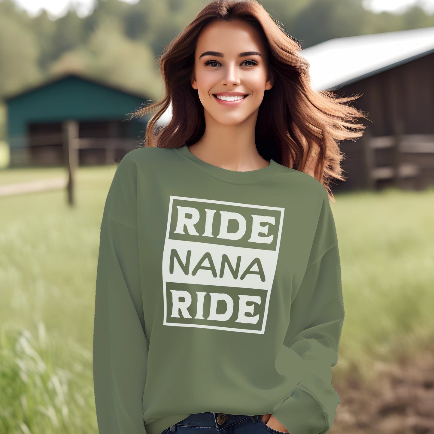 Ride Nana Ride Sweatshirt