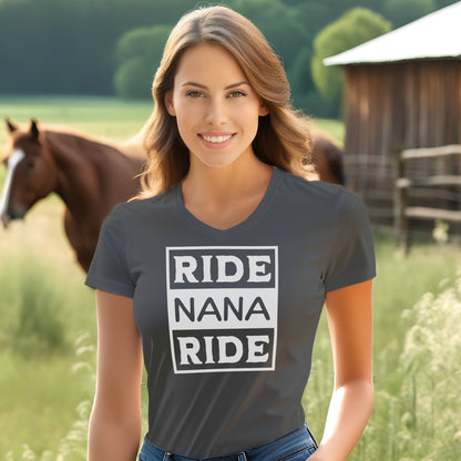 Ride Nana Ride V-neck