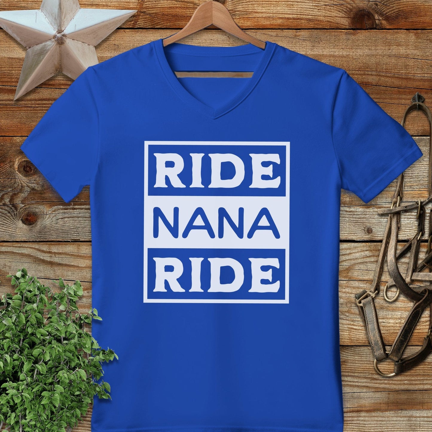 Ride Nana Ride V-neck