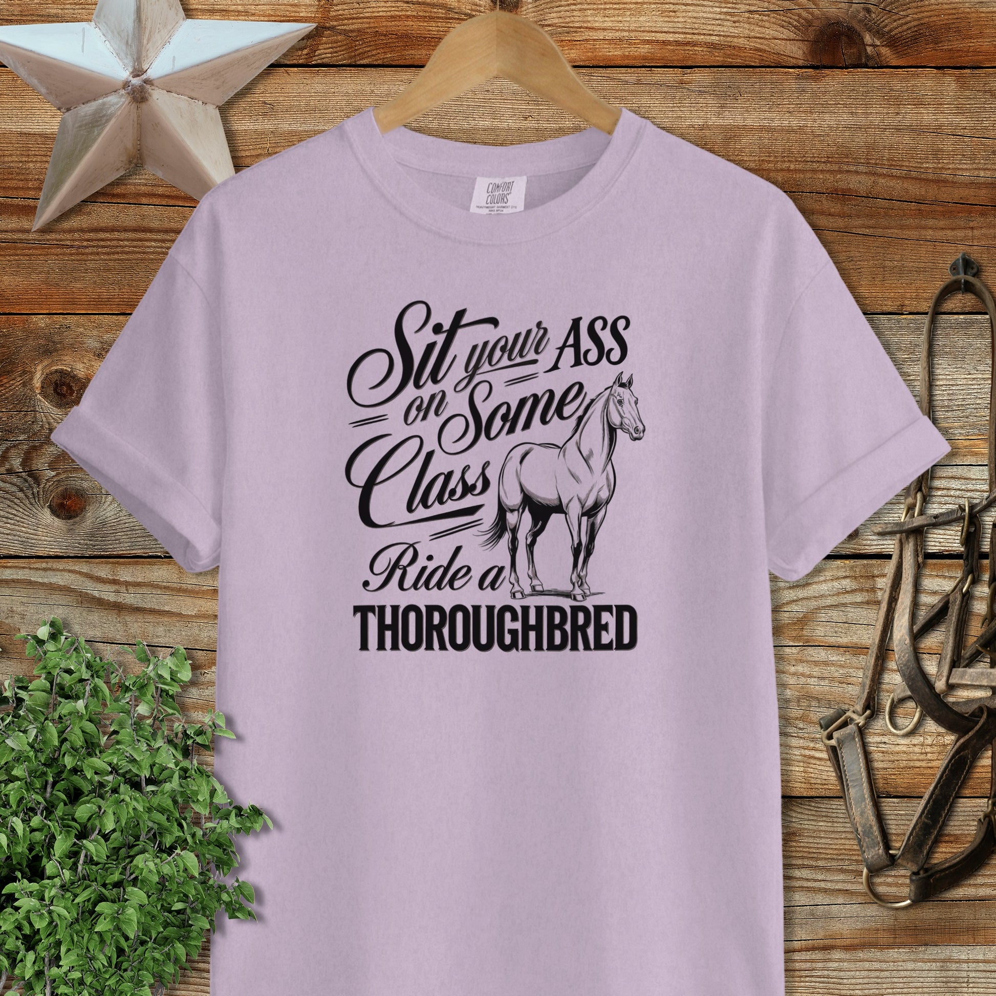 Ride a Thoroughbred Signature Tee