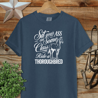 Ride a Thoroughbred Signature Tee
