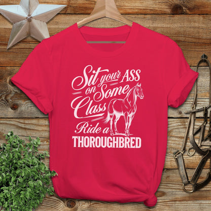 Ride a Thoroughbred Softstyle Tee