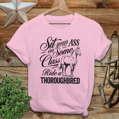 Ride a Thoroughbred Softstyle Tee