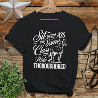 Ride a Thoroughbred Softstyle Tee