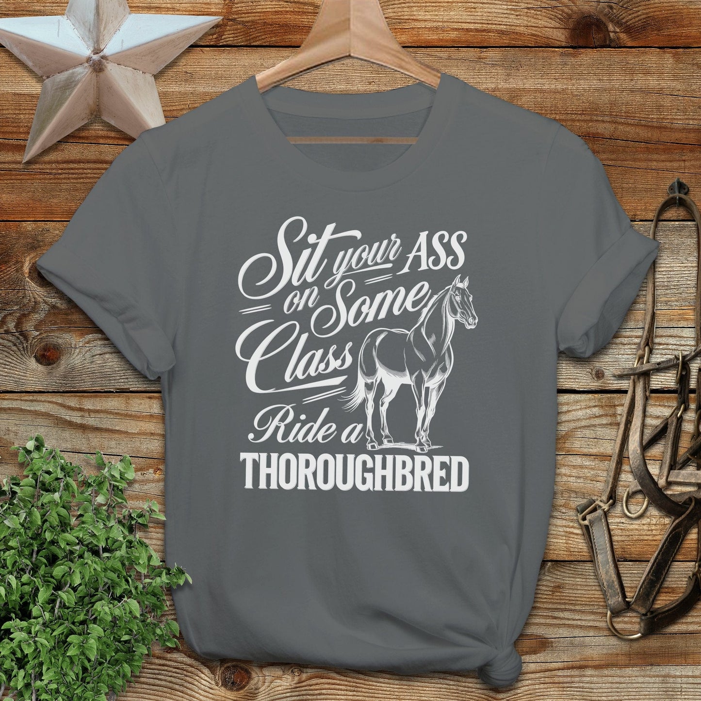 Ride a Thoroughbred Softstyle Tee