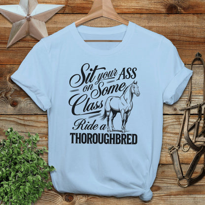 Ride a Thoroughbred Softstyle Tee