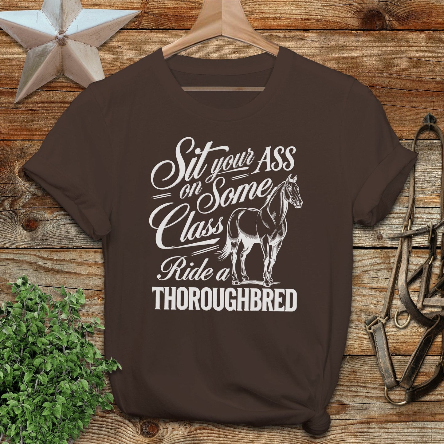 Ride a Thoroughbred Softstyle Tee