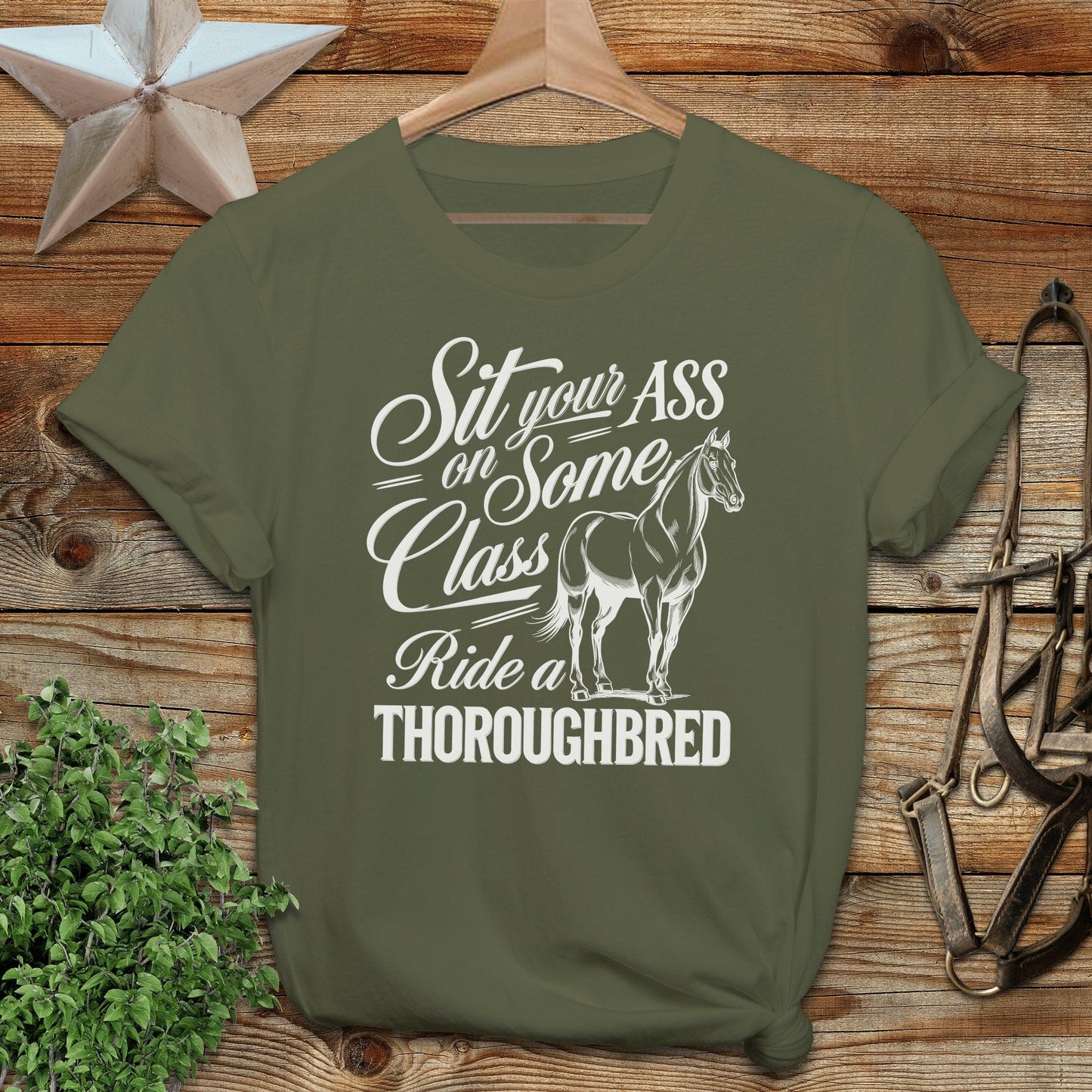 Ride a Thoroughbred Softstyle Tee