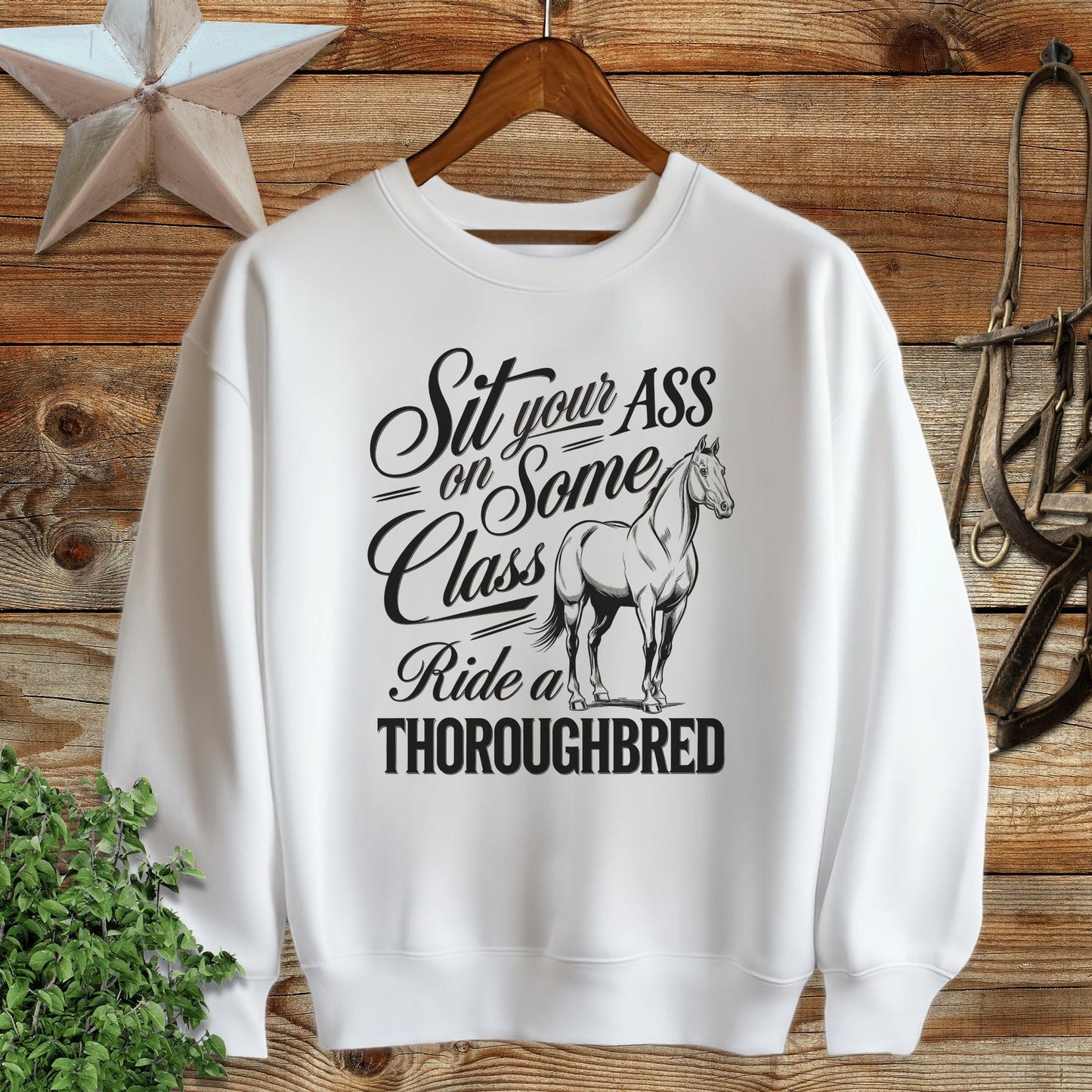 Ride a Thoroughbred Sweatshirt