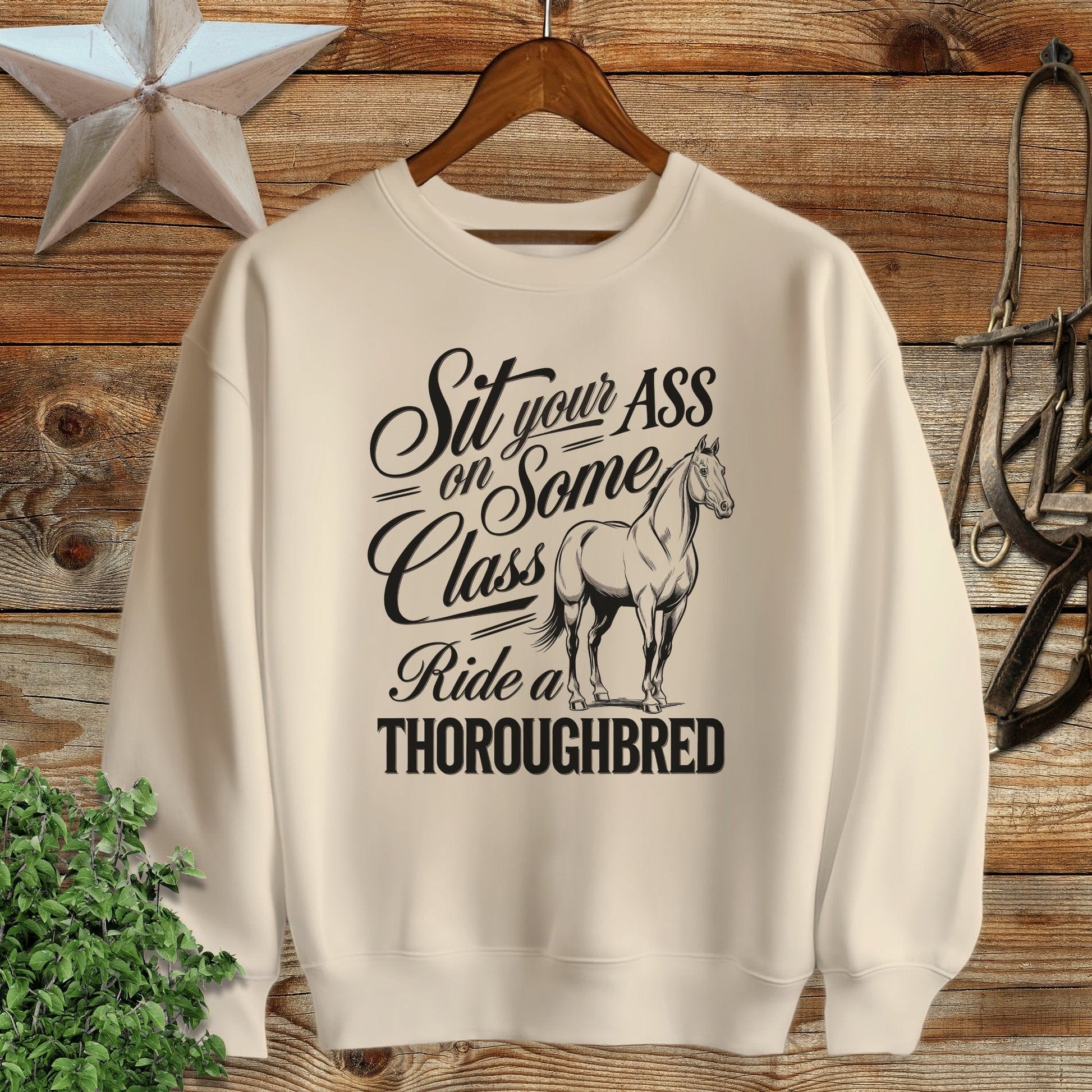 Ride a Thoroughbred Sweatshirt