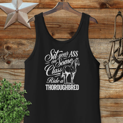 Ride a Thoroughbred Tank Top
