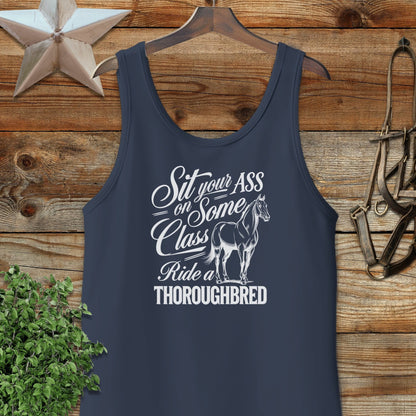 Ride a Thoroughbred Tank Top