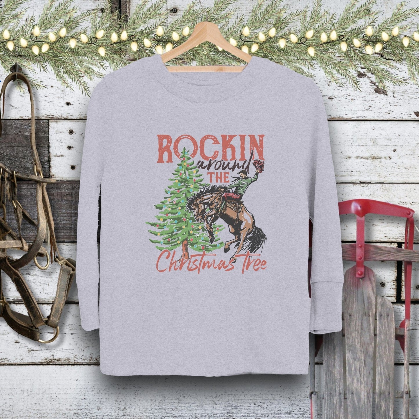 Rockin Around The Tree Youth Shirt