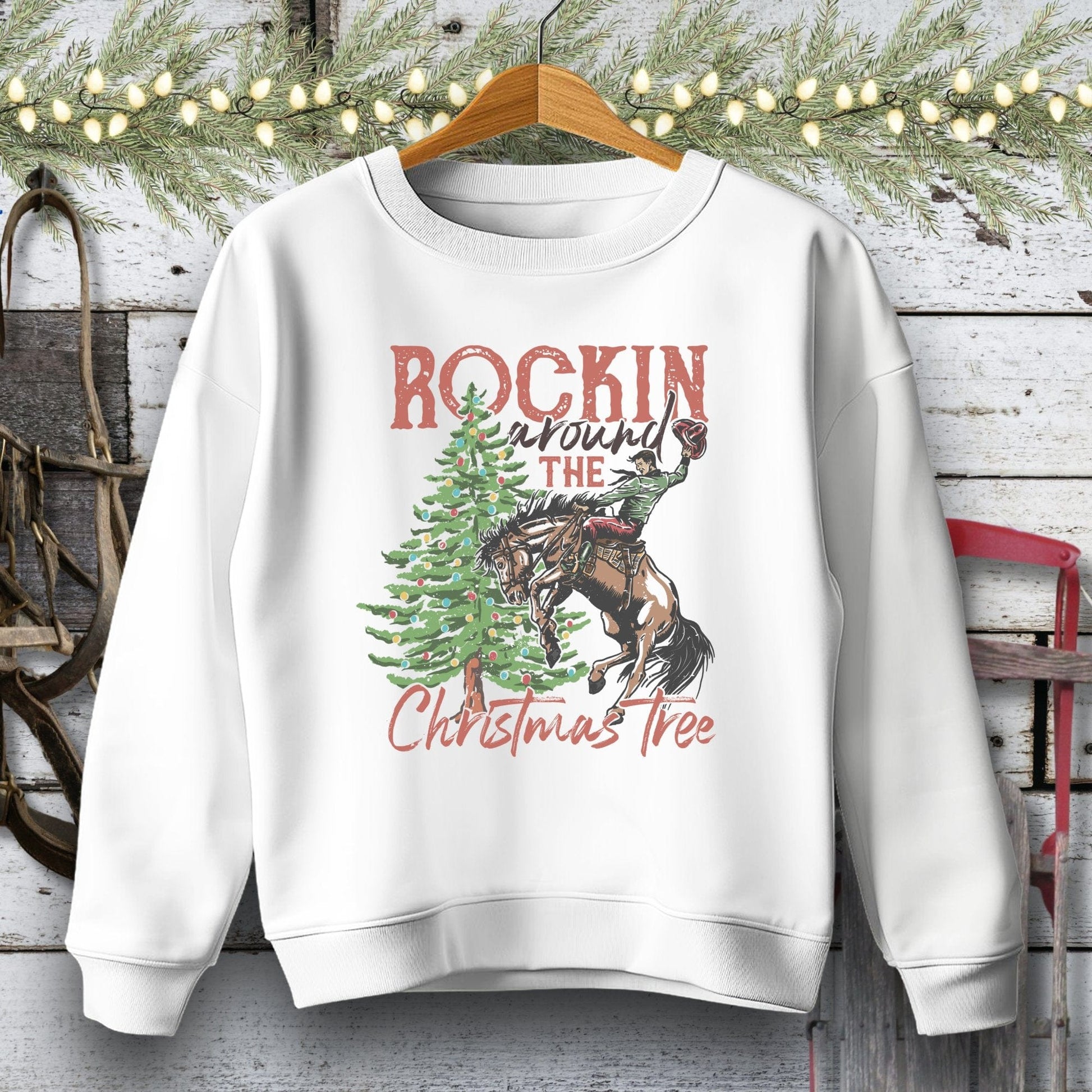 Rockin Around The Tree Youth Shirt