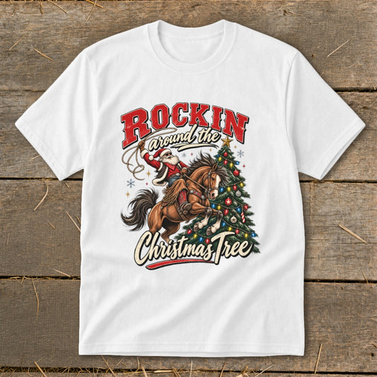 Rockin Horse Christmas Youth Tee