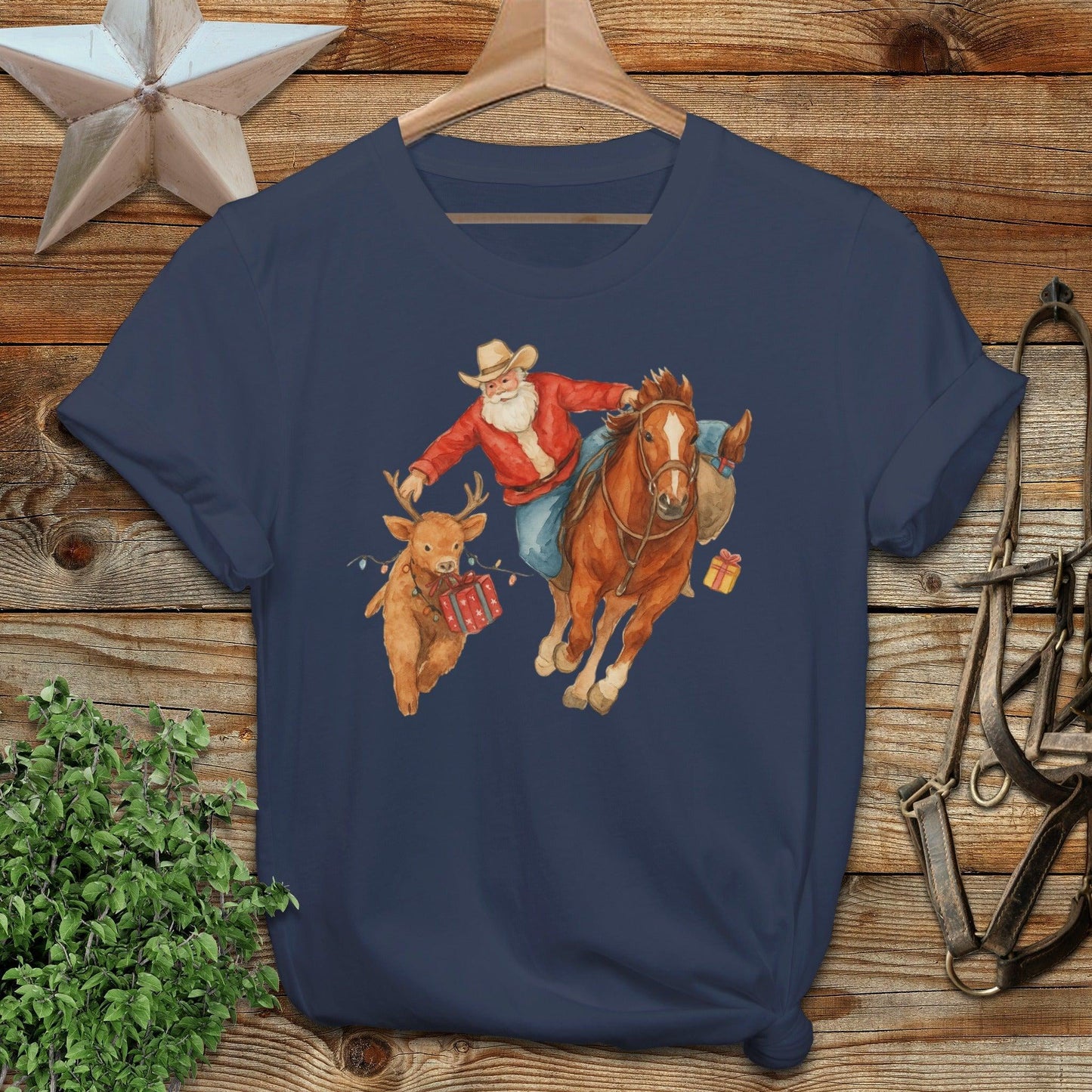 Rodeo Santa Softstyle Tee