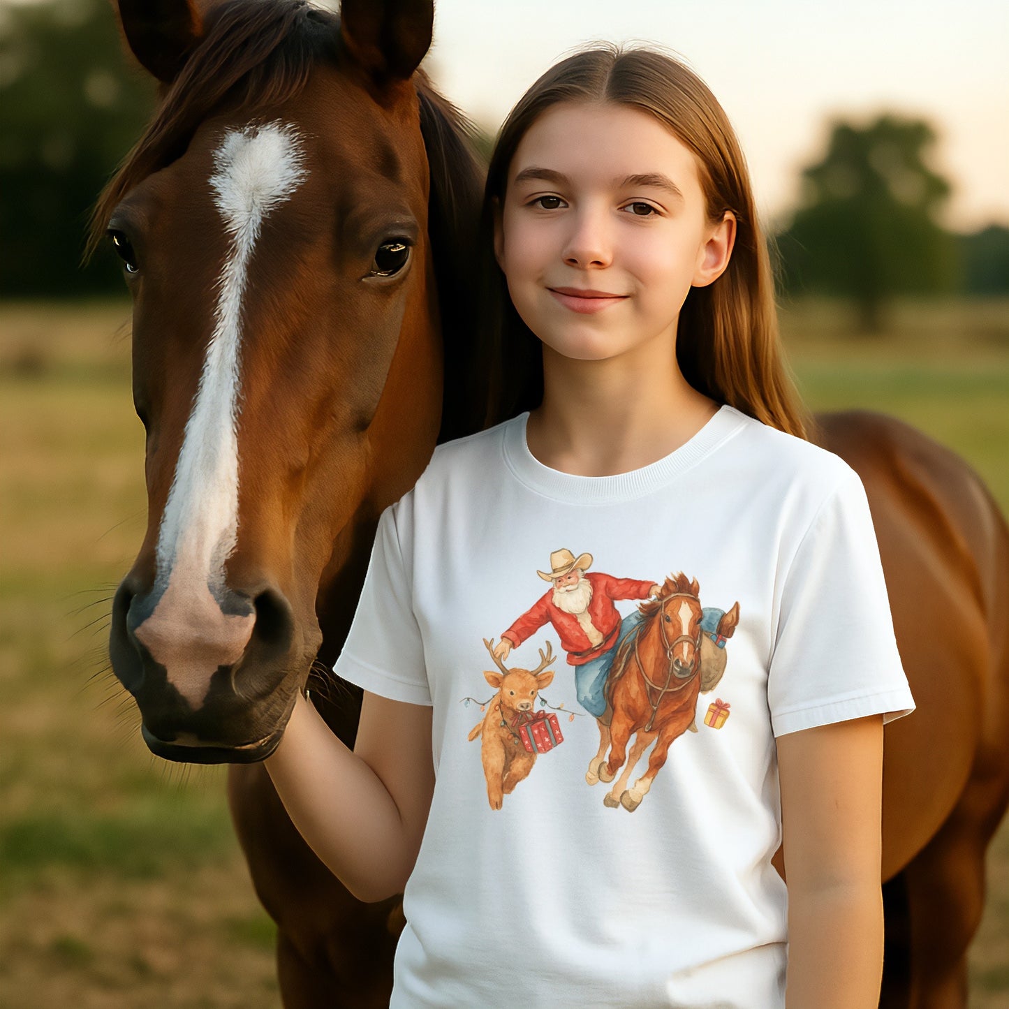 Rodeo Santa Sweatshirt