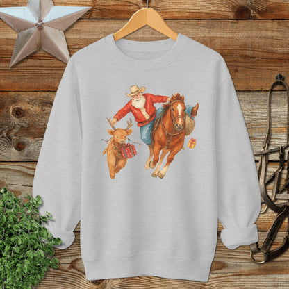 Rodeo Santa Sweatshirt
