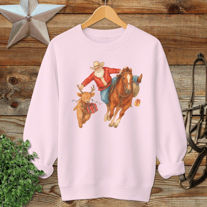 Rodeo Santa Sweatshirt