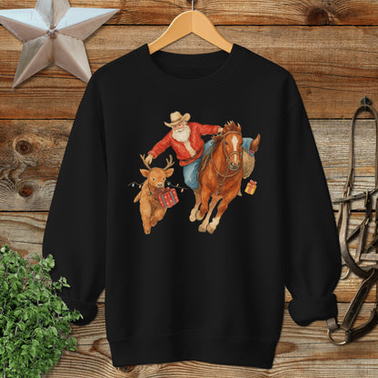 Rodeo Santa Sweatshirt