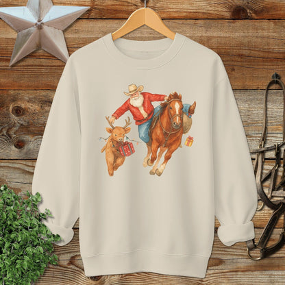 Rodeo Santa Sweatshirt