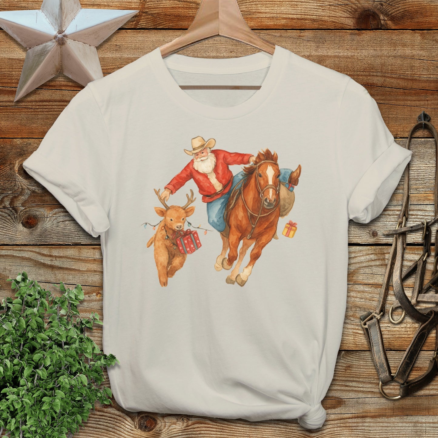 Rodeo Santa T-shirt