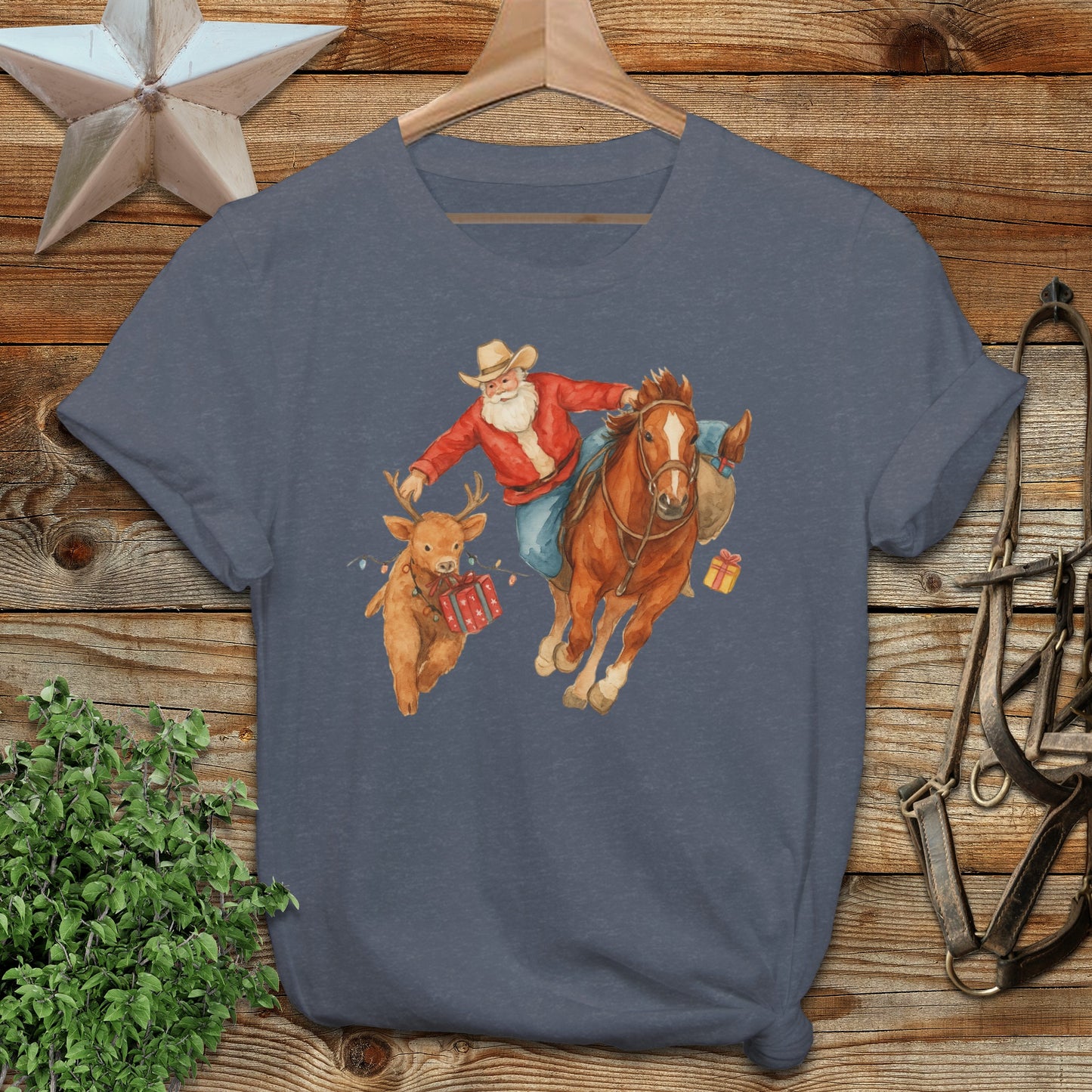 Rodeo Santa T-shirt