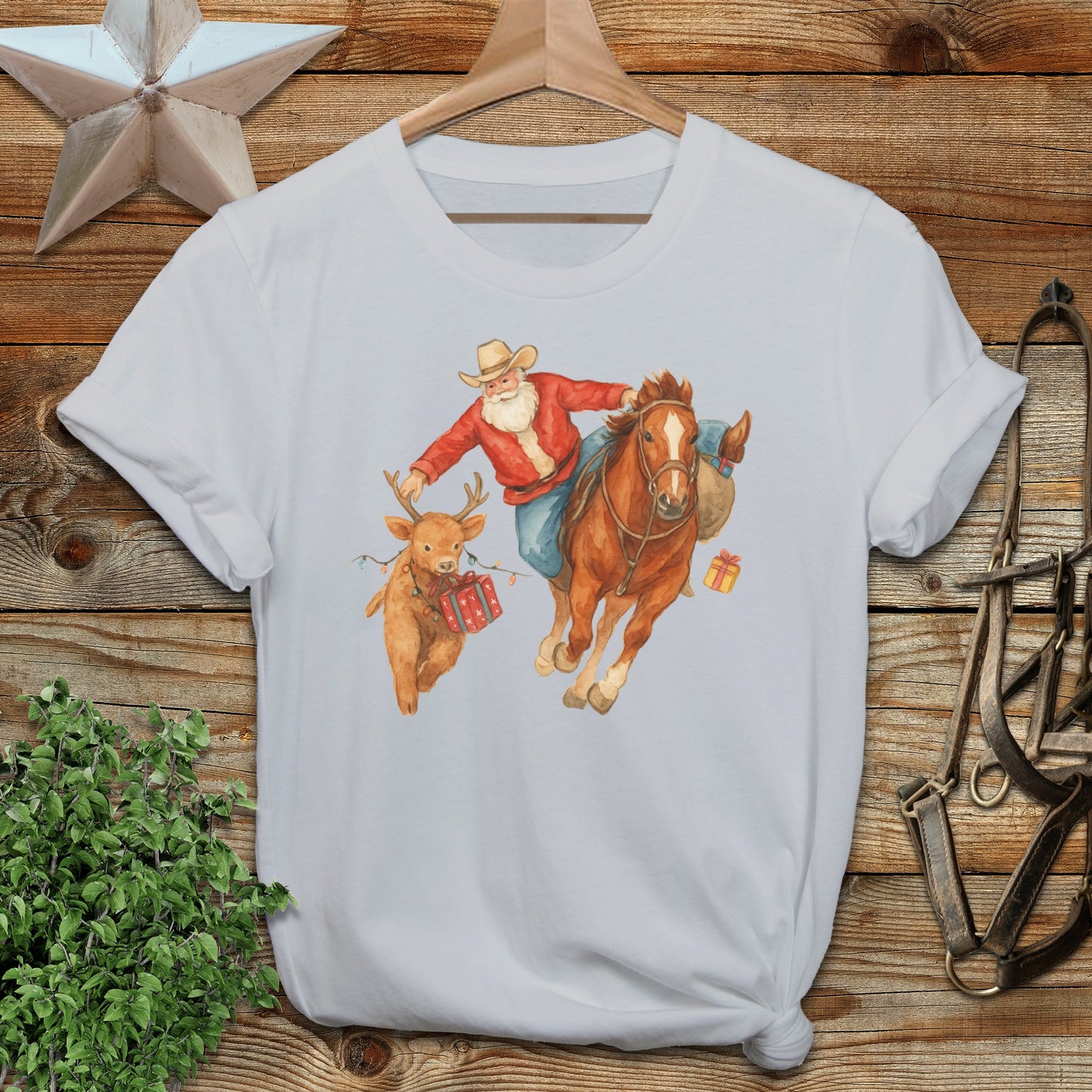 Rodeo Santa T-shirt