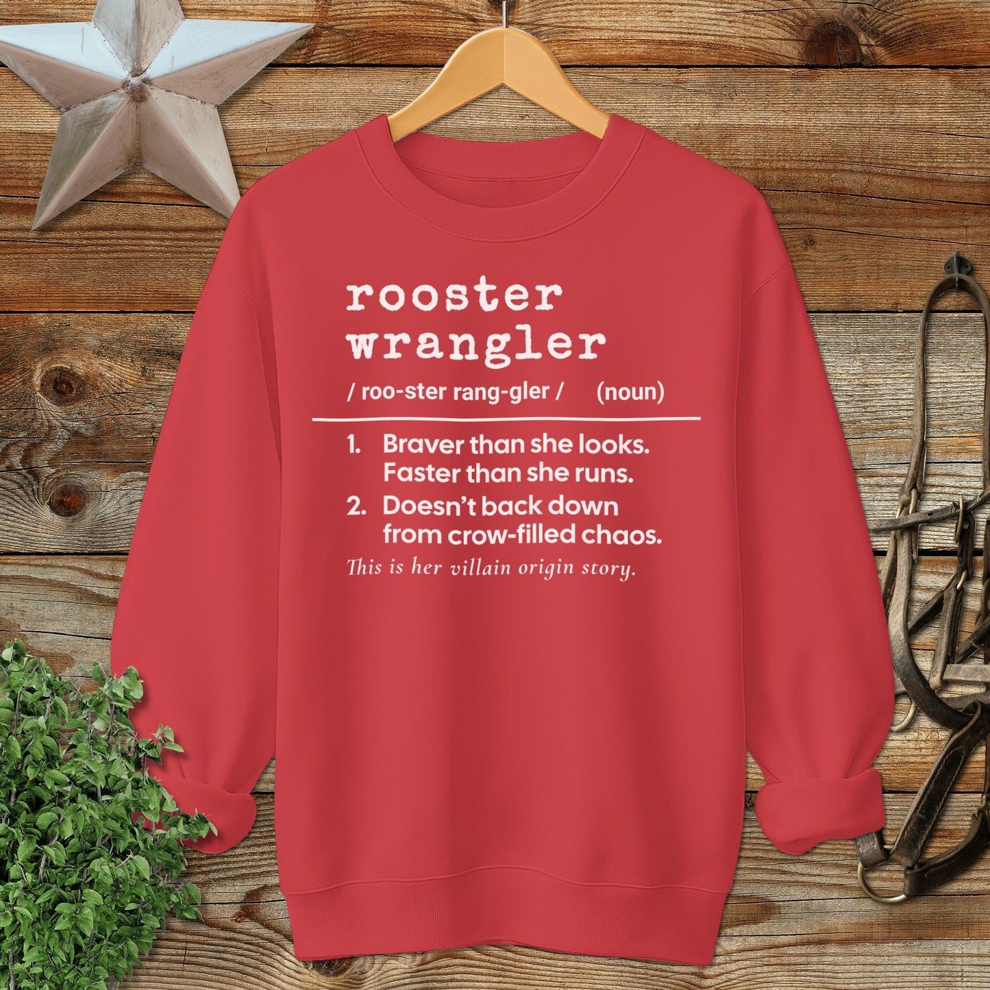 Rooster Wrangler Definition Sweatshirt