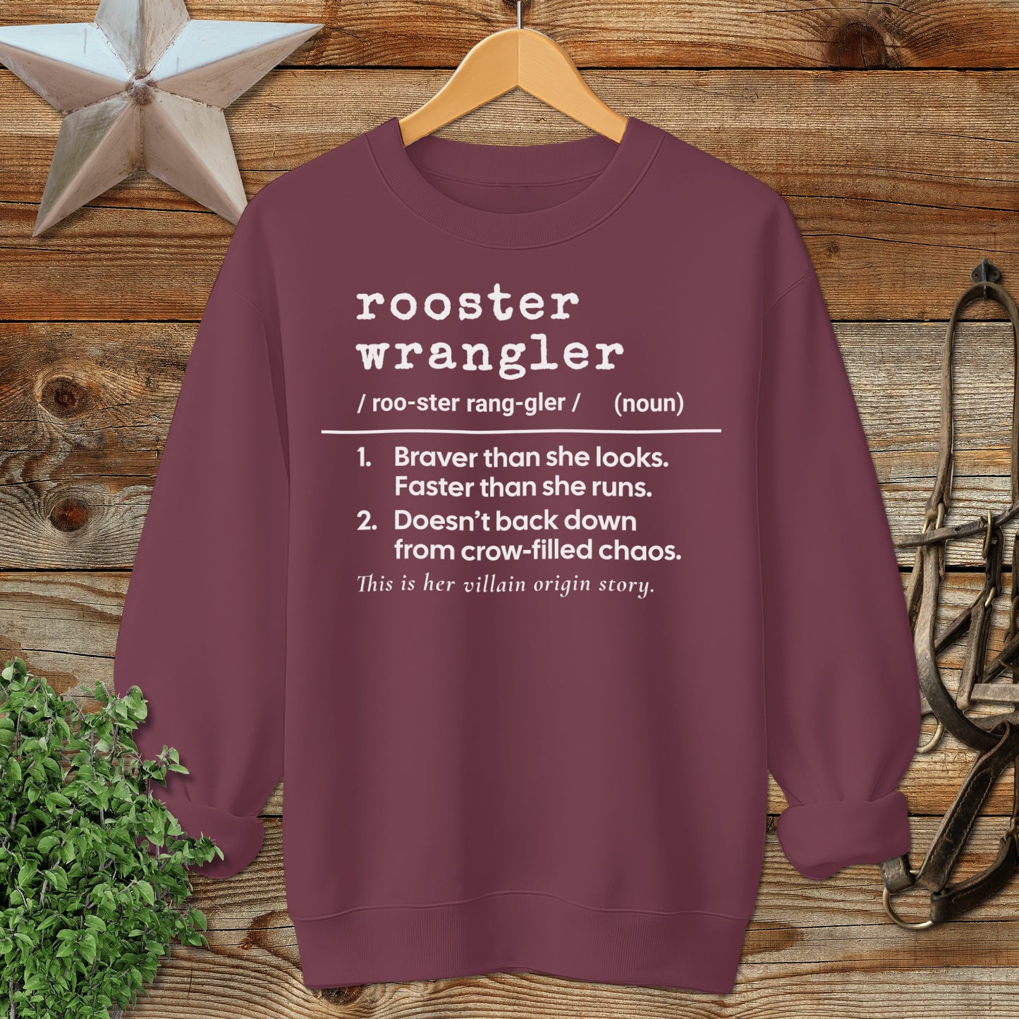 Rooster Wrangler Definition Sweatshirt