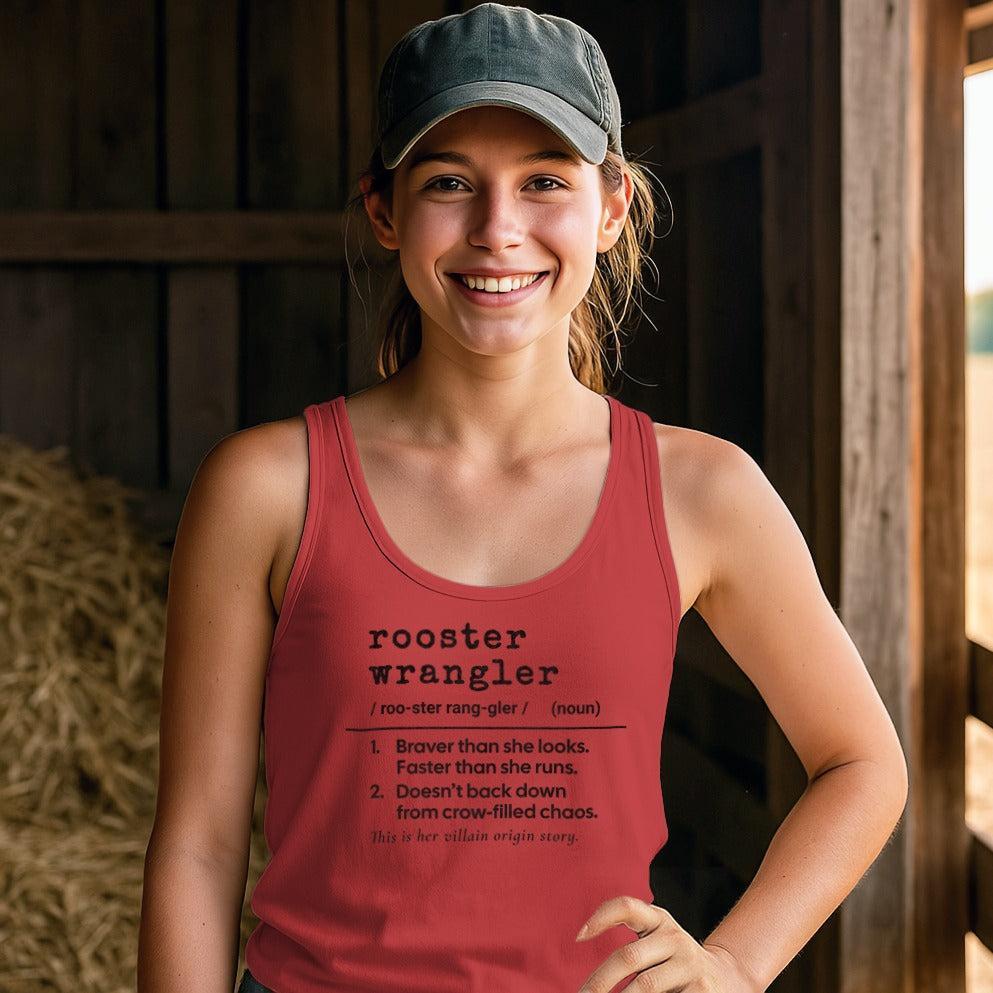 Rooster Wrangler Definition Tank Top