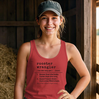 Rooster Wrangler Definition Tank Top